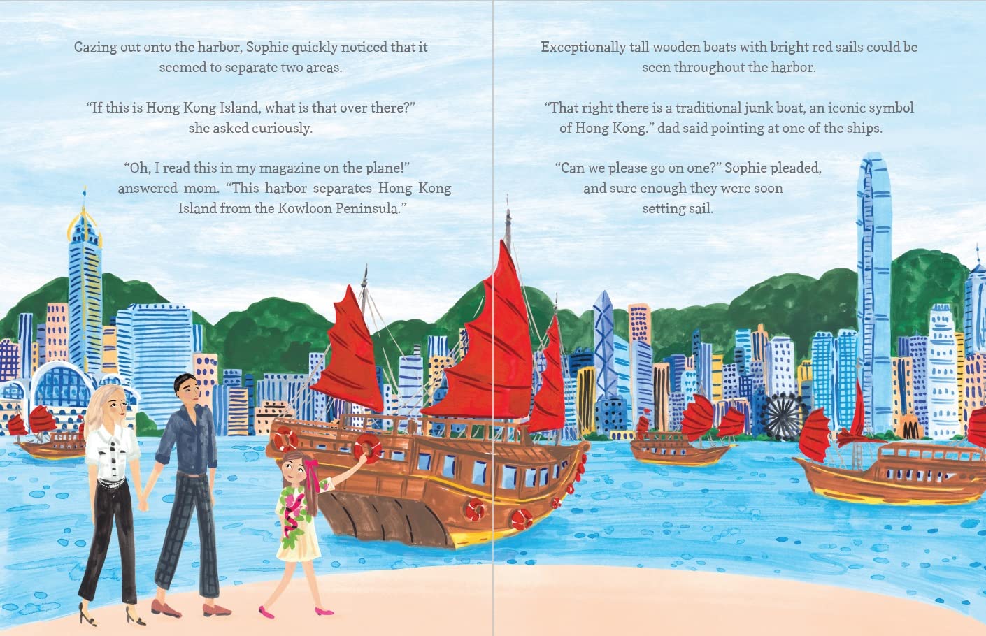 Sightseeing Sophie in Hong Kong
